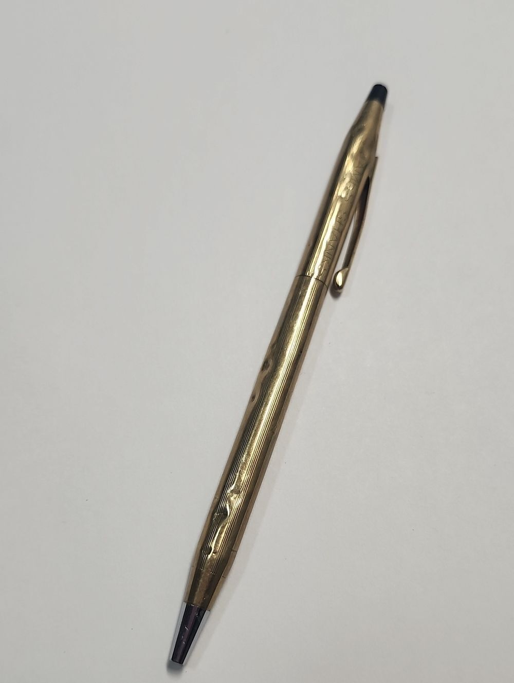 Cross Ballpoint Pen 1/20 10k Gold Filled Made in USA